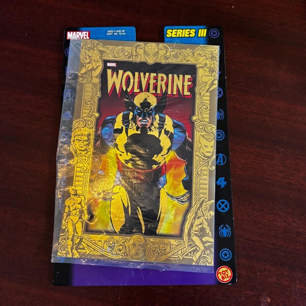 Marvel Legends Wolverine Action Figure | Toy Biz 2002, Series III, Displayed